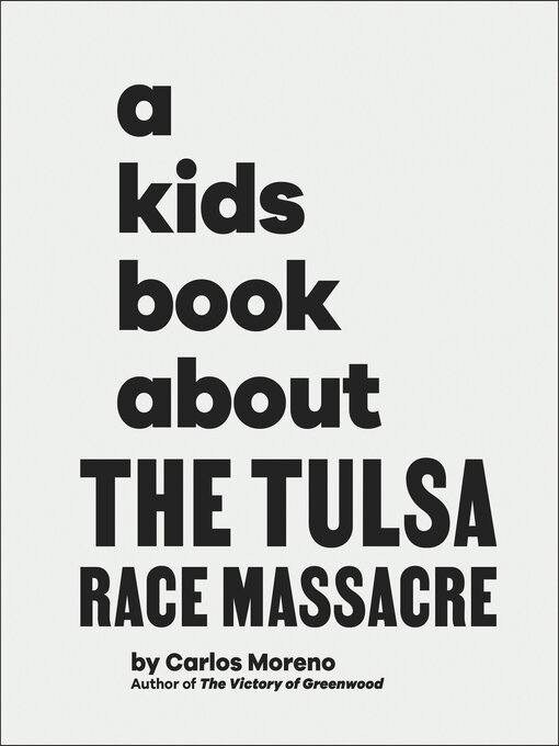 Cover image for A Kids Book About the Tulsa Race Massacre